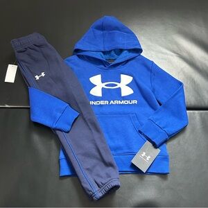 NWT Under Armour Hoodie & jogger Set Boys size 5